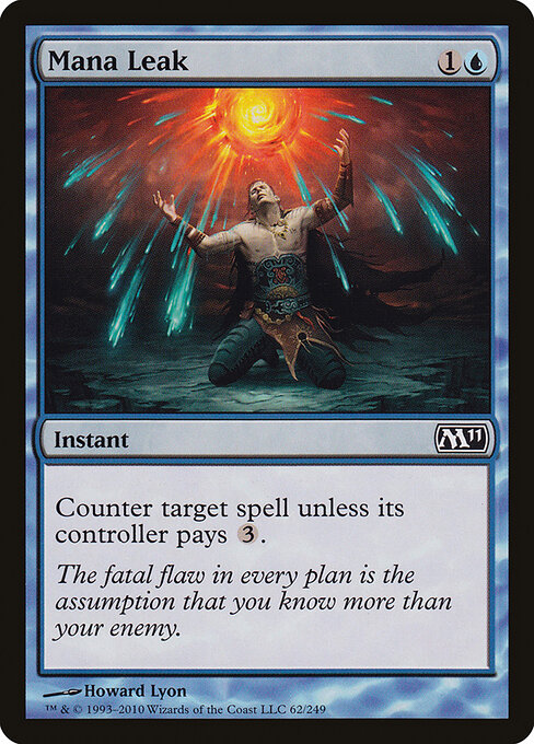 Magic 2011 - 62 - Mana Leak - Common - Foil