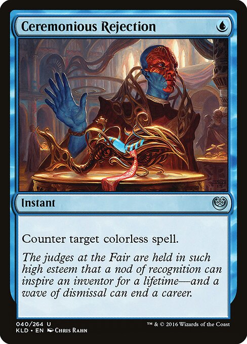 Kaladesh - 40 - Ceremonious Rejection - Uncommon