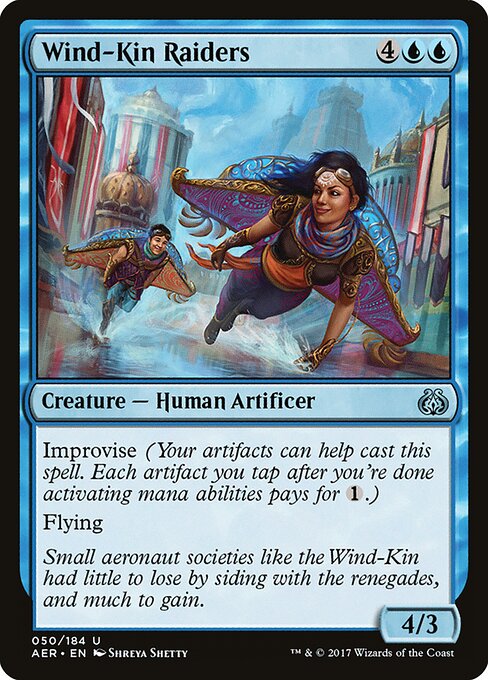 Aether Revolt - 50 - Wind-Kin Raiders - Uncommon