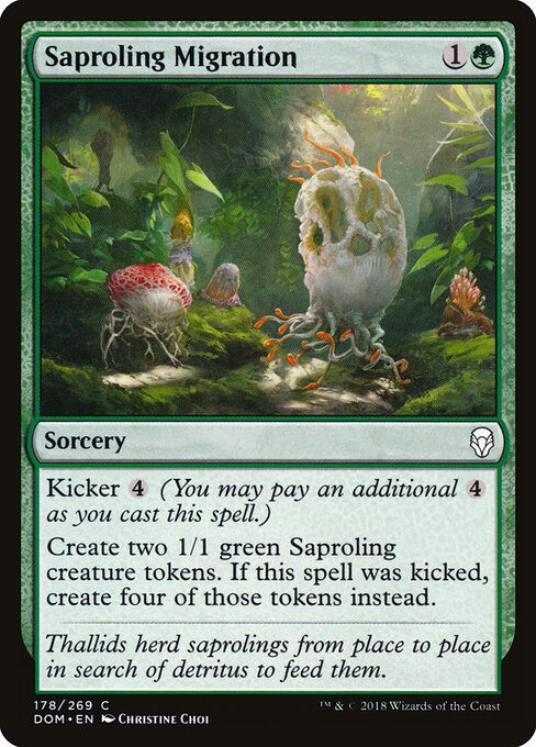 Dominaria - 178 - Saproling Migration - Common