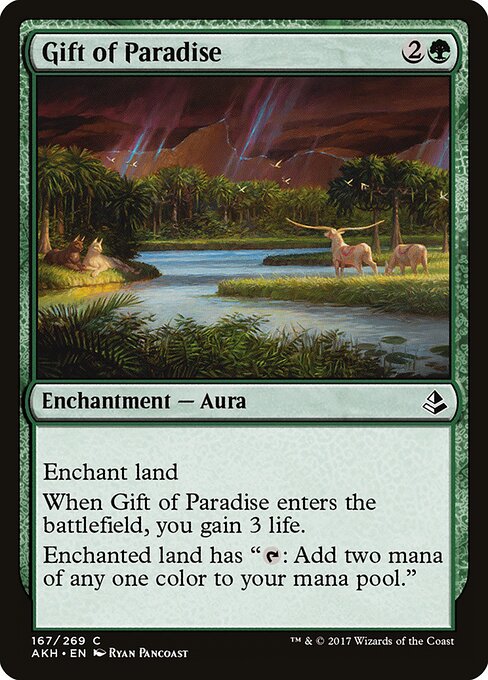 Amonkhet - 167 - Gift of Paradise - Common