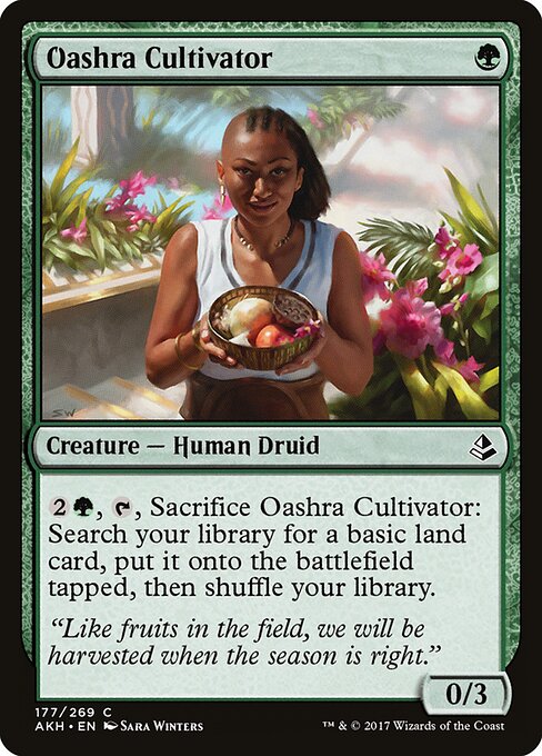 Amonkhet - 177 - Oashra Cultivator - Common