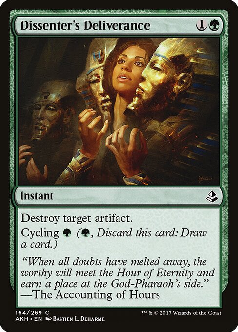 Amonkhet - 164 - Dissenter's Deliverance - Common