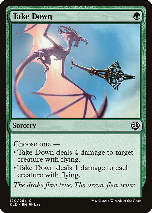 Kaladesh - 170 - Take Down - Common