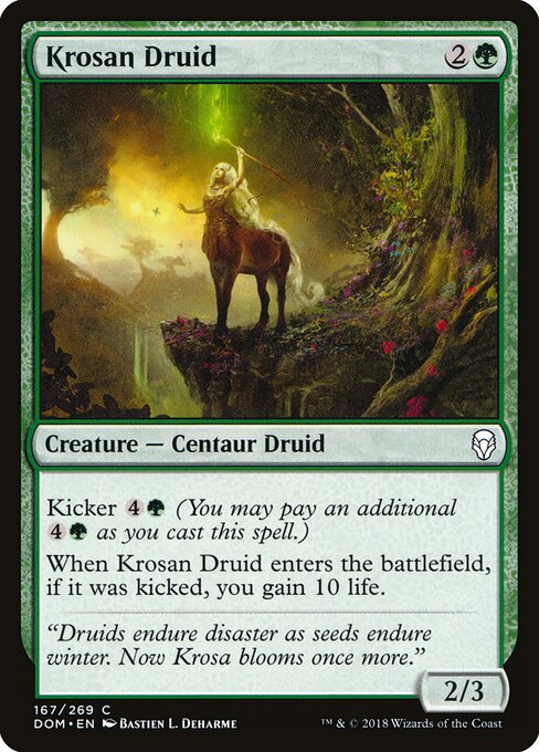 Dominaria - 167 - Krosan Druid - Common