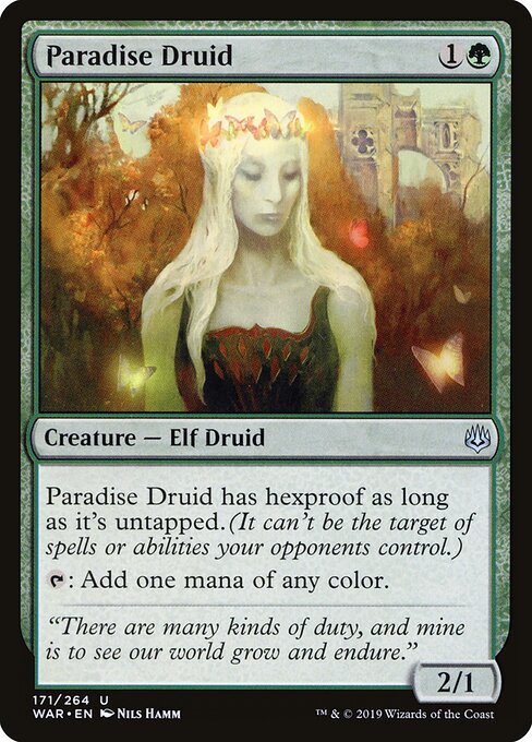 War of the Spark - 171 - Paradise Druid - Uncommon