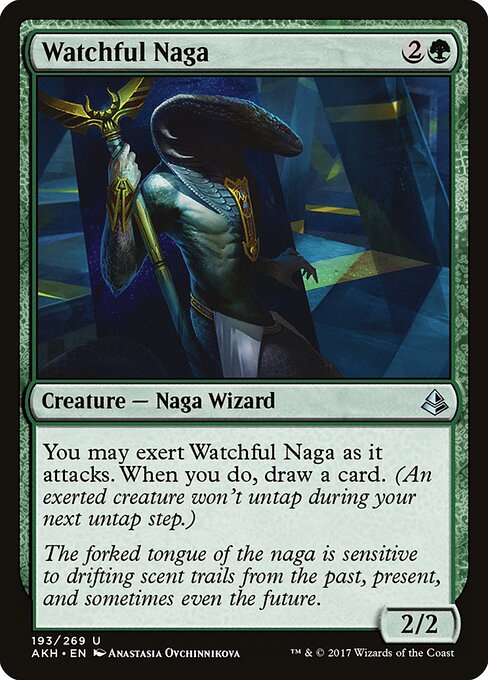 Amonkhet - 193 - Watchful Naga - Uncommon