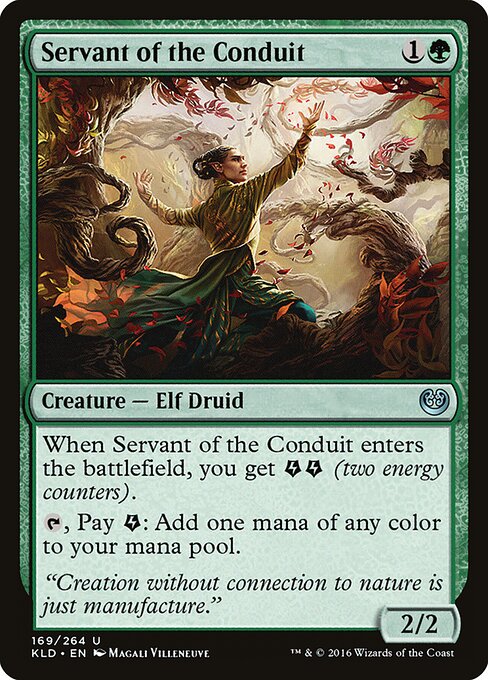 Kaladesh - 169 - Servant of the Conduit - Uncommon