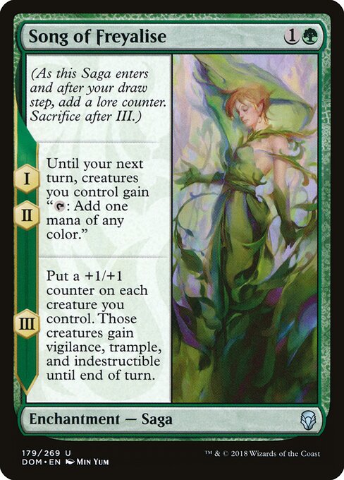 Dominaria - 179 - Song of Freyalise - Uncommon