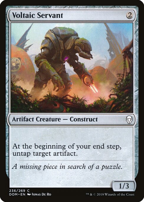 Dominaria - 236 - Voltaic Servant - Common