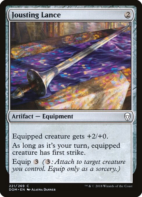 Dominaria - 221 - Jousting Lance - Common