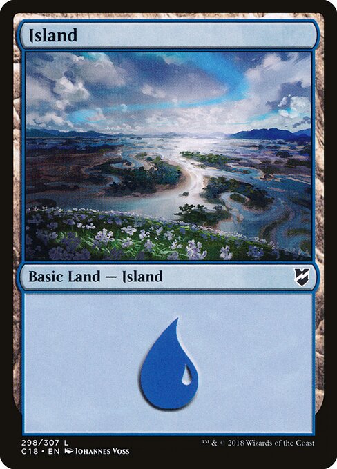 Commander 2018 - 298 - Island - Common