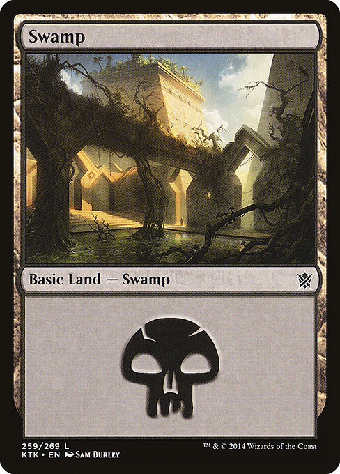 Khans of Tarkir - 259 - Swamp - Common