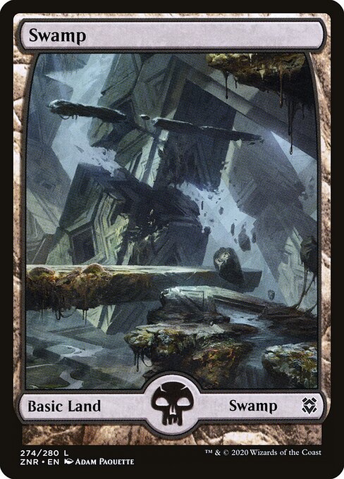Zendikar Rising - 274 - Swamp - Common