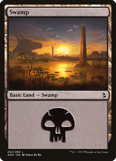 Amonkhet - 262 - Swamp - Common