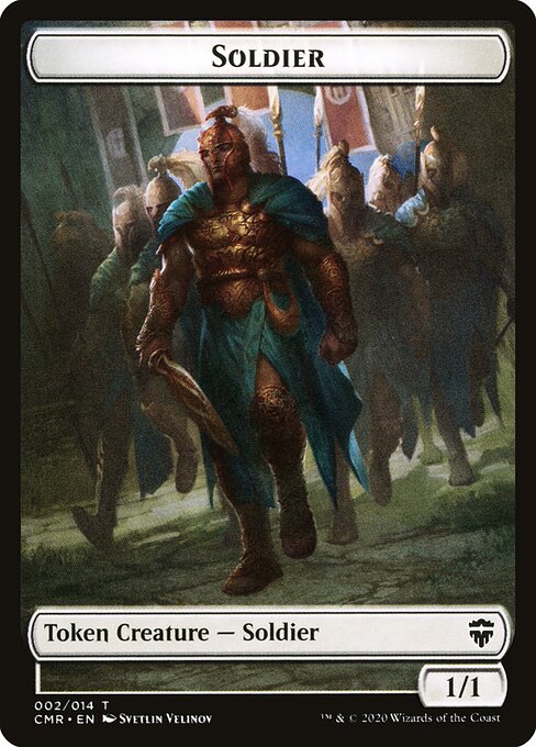 Commander Legends Tokens - 2 - Soldier - Common