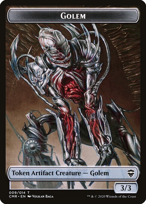 Commander Legends Tokens - 9 - Golem - Common