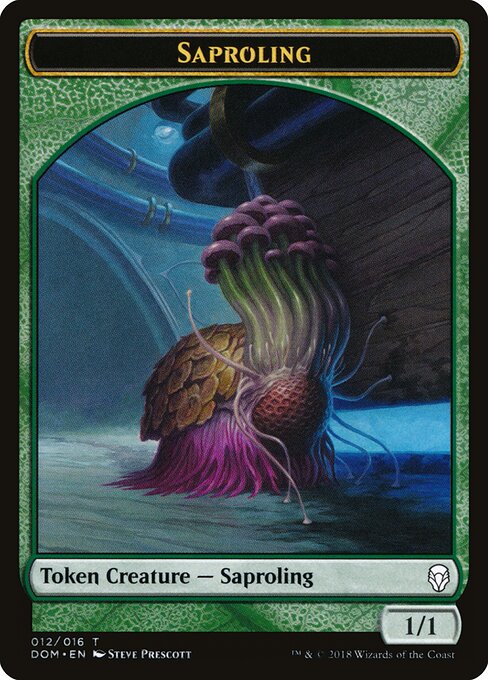 Dominaria Tokens - 12 - Saproling - Common