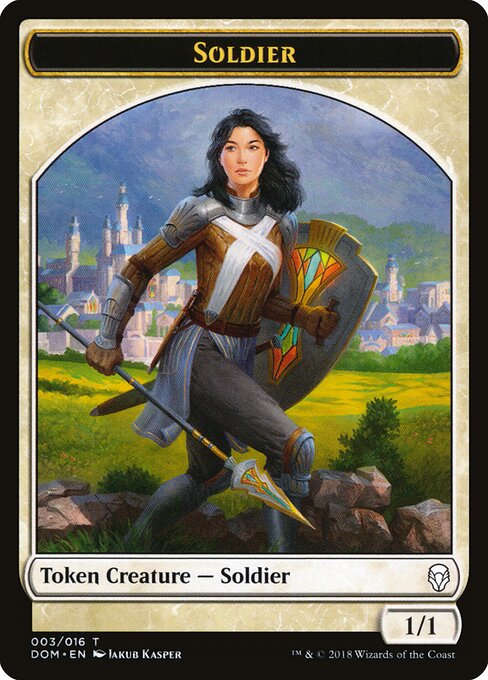 Dominaria Tokens - 3 - Soldier - Common