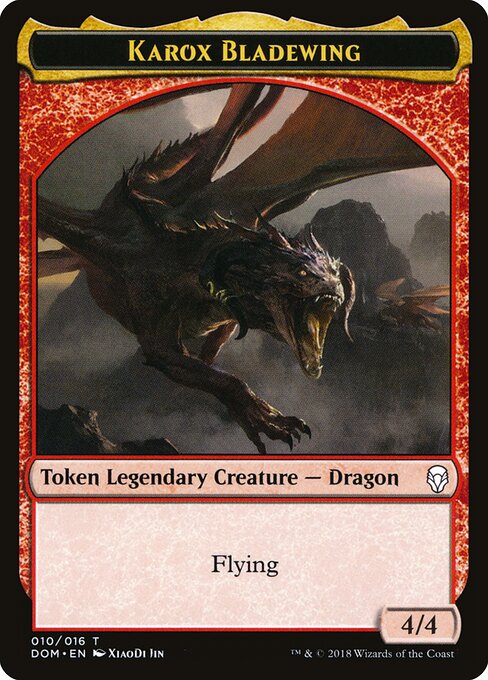 Dominaria Tokens - 10 - Karox Bladewing - Common