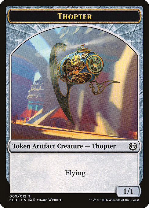 Kaladesh Tokens - 9 - Thopter - Common