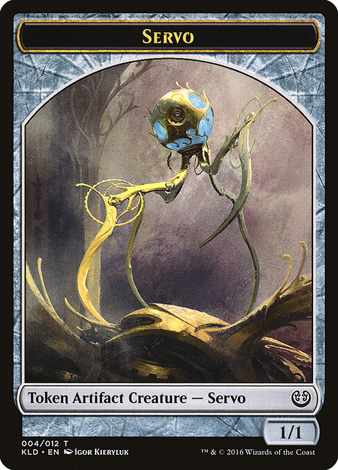 Kaladesh Tokens - 4 - Servo - Common