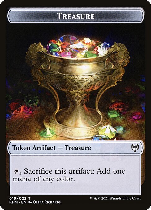 Kaldheim Tokens - 19 - Treasure - Common