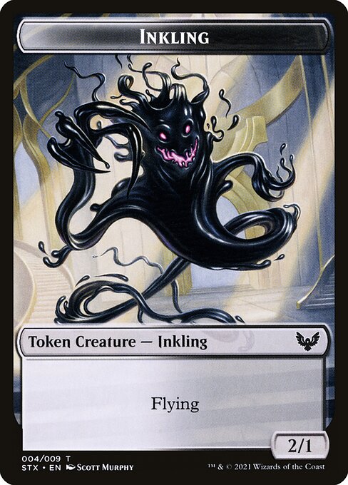 Strixhaven: School of Mages Tokens - 4 - Inkling - Common