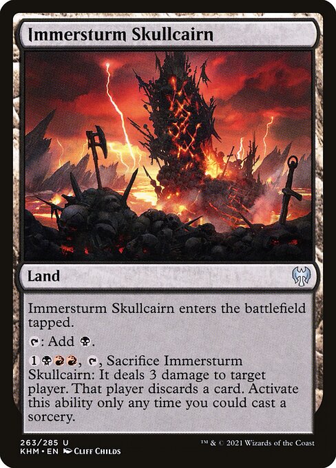 Kaldheim - 263 - Immersturm Skullcairn - Uncommon