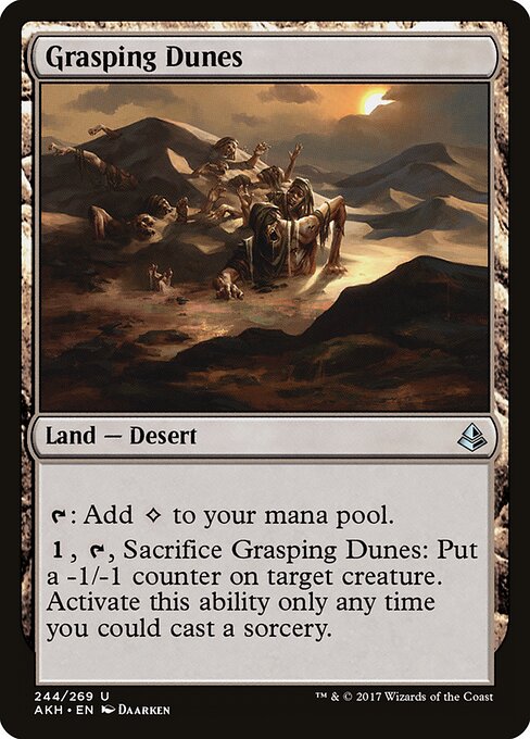 Amonkhet - 244 - Grasping Dunes - Uncommon