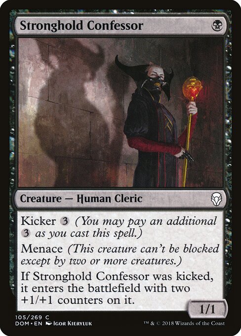 Dominaria - 105 - Stronghold Confessor - Common