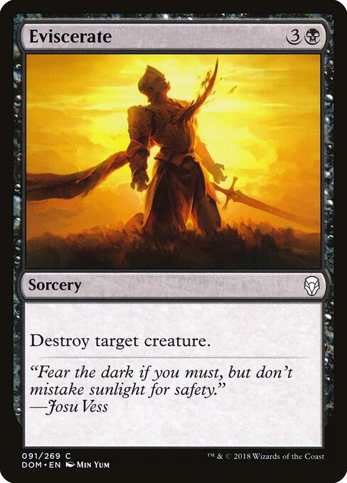Dominaria - 91 - Eviscerate - Common