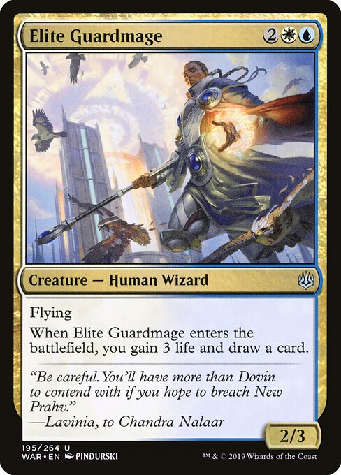 War of the Spark - 195 - Elite Guardmage - Uncommon