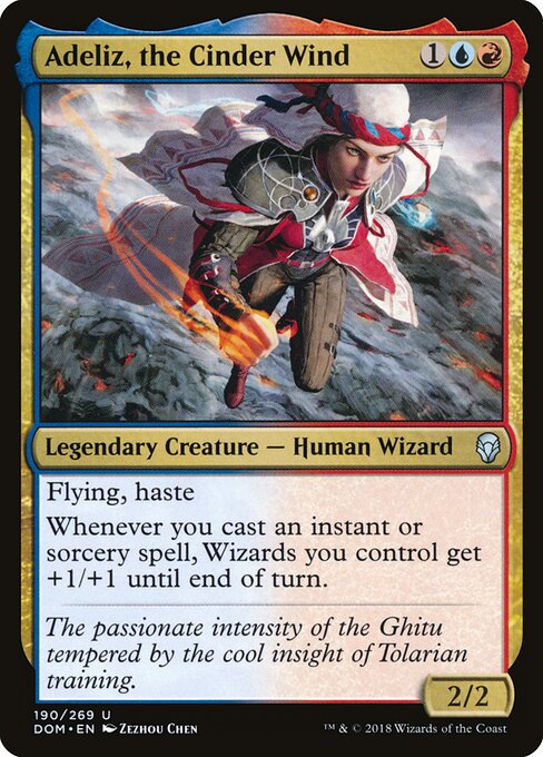 Dominaria - 190 - Adeliz, the Cinder Wind - Uncommon