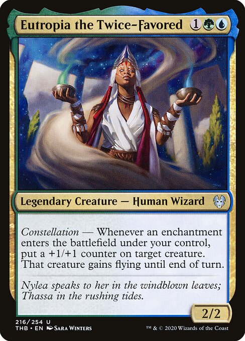 Theros Beyond Death - 216 - Eutropia the Twice-Favored - Uncommon