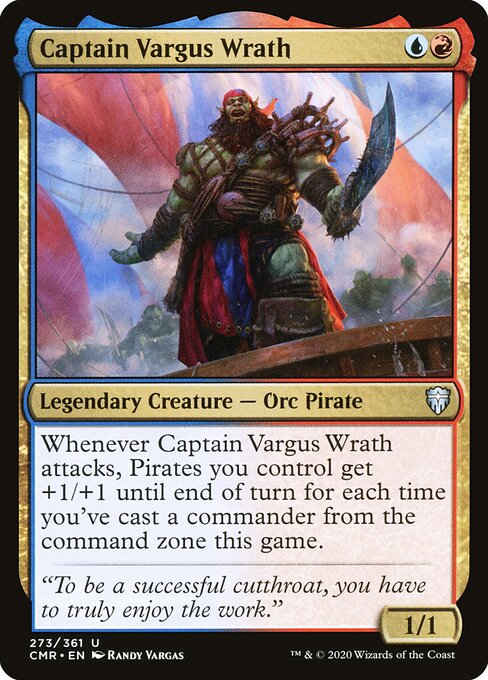Commander Legends - 273 - Captain Vargus Wrath - Uncommon