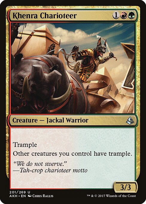 Amonkhet - 201 - Khenra Charioteer - Uncommon