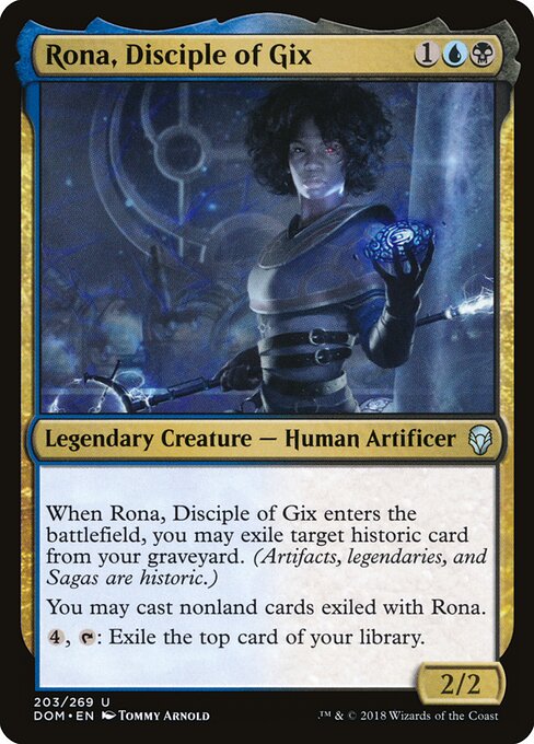 Dominaria - 203 - Rona, Disciple of Gix - Uncommon