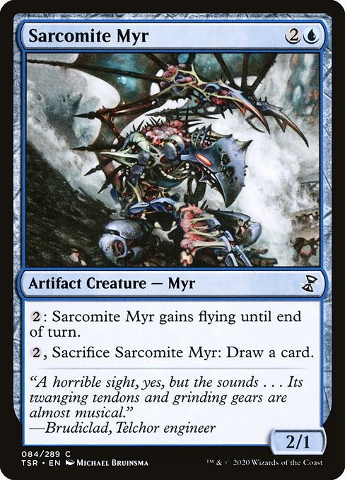 Time Spiral Remastered - 84 - Sarcomite Myr - Common