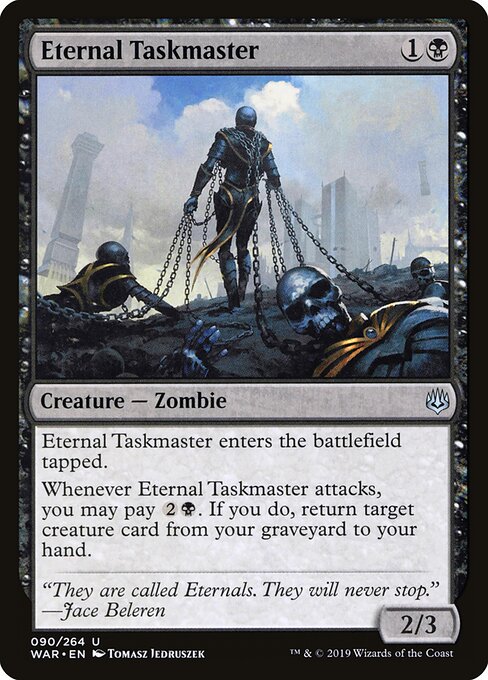War of the Spark - 90 - Eternal Taskmaster - Uncommon