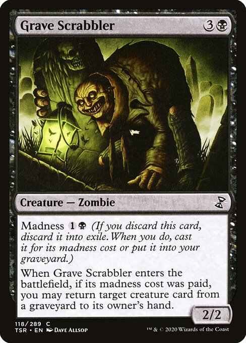 Time Spiral Remastered - 118 - Grave Scrabbler - Common