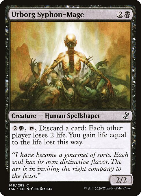 Time Spiral Remastered - 148 - Urborg Syphon-Mage - Common