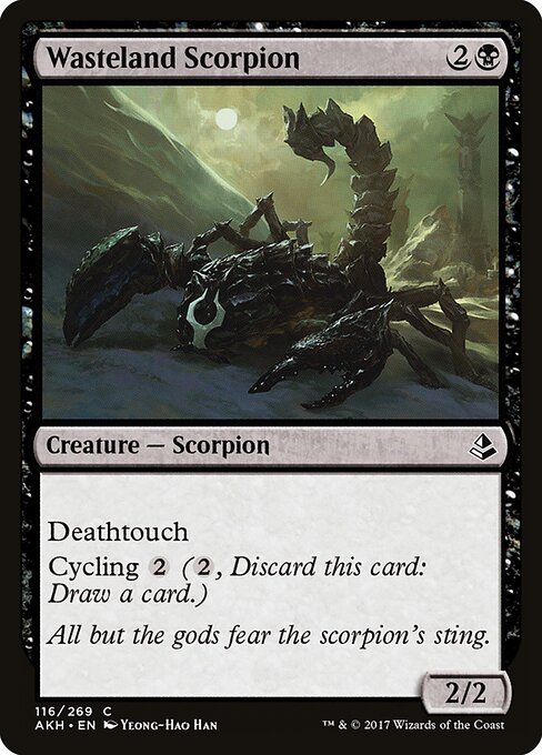 Amonkhet - 116 - Wasteland Scorpion - Common