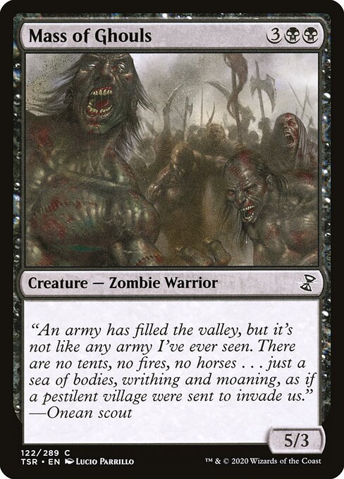 Time Spiral Remastered - 122 - Mass of Ghouls - Common