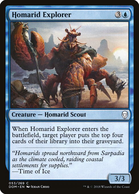 Dominaria - 53 - Homarid Explorer - Common