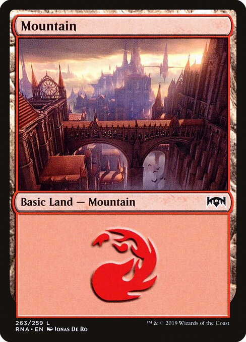 Ravnica Allegiance - 263 - Mountain - Common