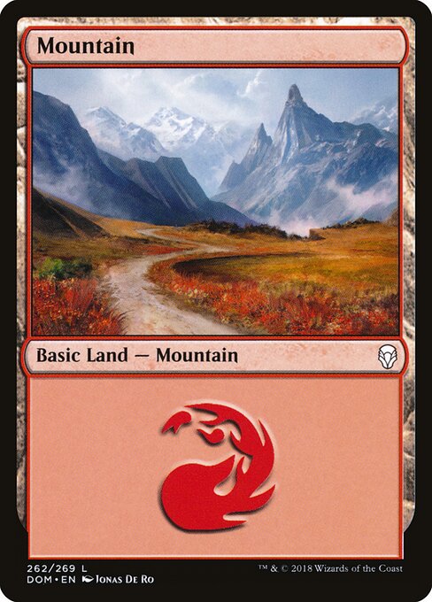Dominaria - 262 - Mountain - Common
