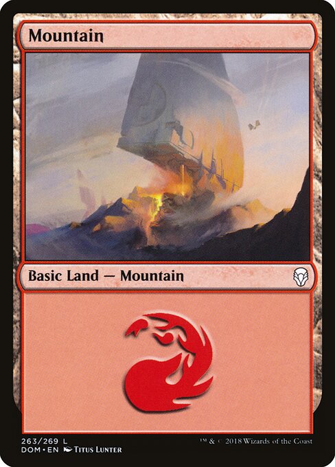 Dominaria - 263 - Mountain - Common