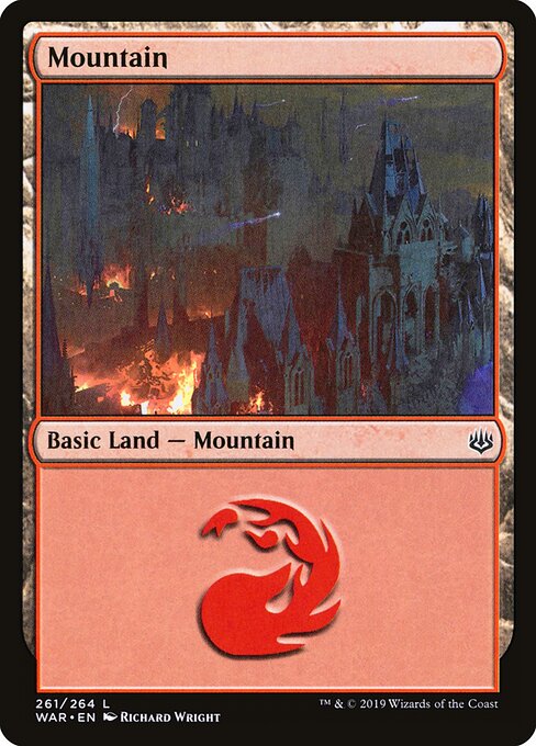 War of the Spark - 261 - Mountain - Common