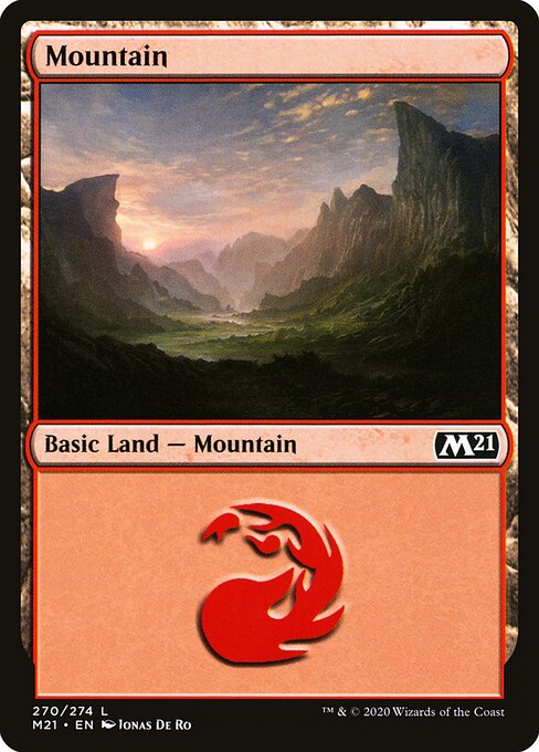 Core Set 2021 - 270 - Mountain - Common
